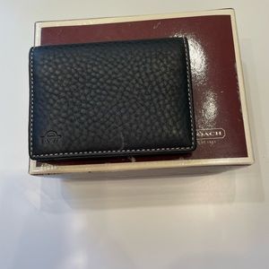 Coach Compact ID Wallet, black